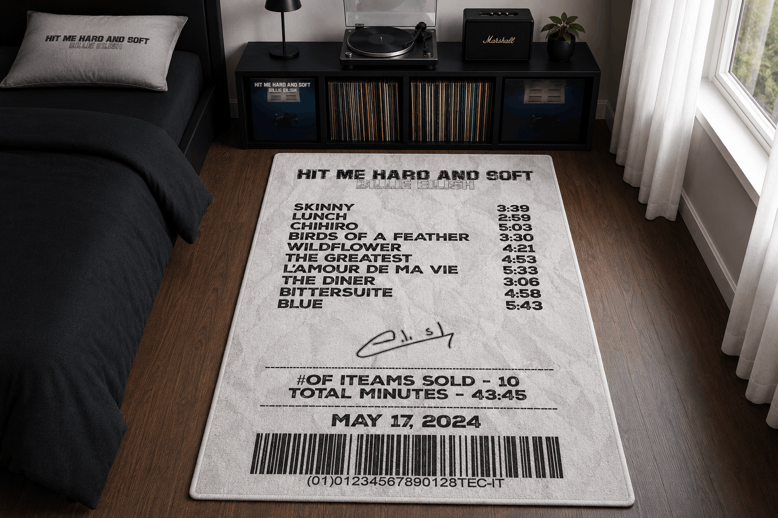 Billie Eilish- Hit me hard and soft (Receipt version)
